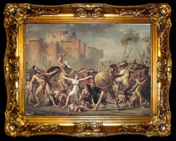 framed  Jacques-Louis  David The Intervention of the Sabine Women (mk05), ta009-2